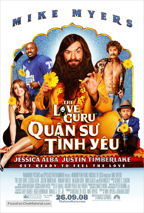 The Love Guru - Vietnamese Movie Poster