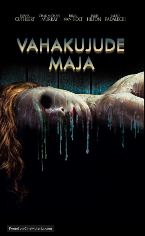 House of Wax - Estonian VHS movie cover