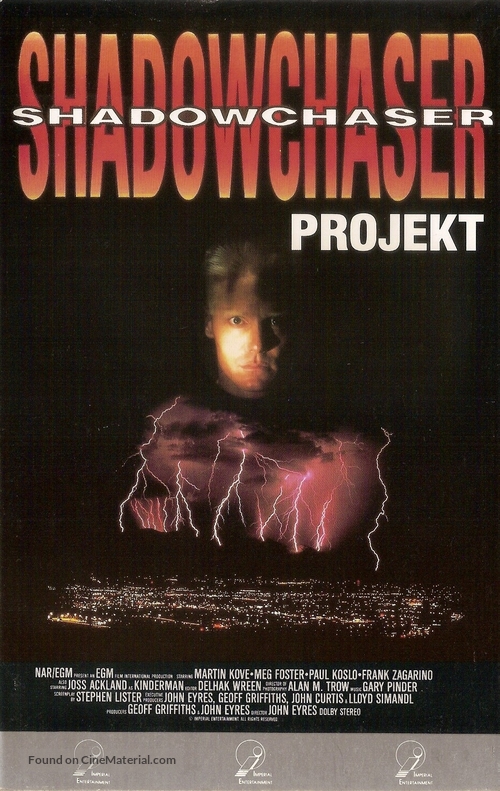 Shadowchaser - Polish Movie Cover