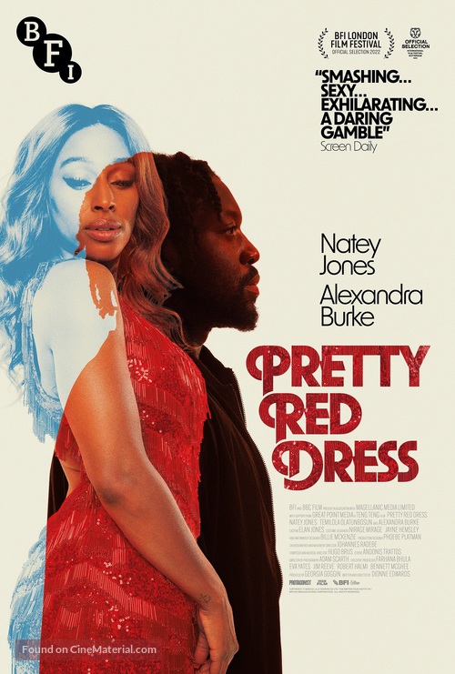 Pretty Red Dress - British Movie Poster