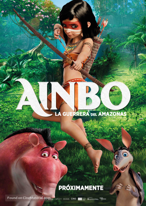 AINBO: Spirit of the Amazon - Spanish Movie Poster