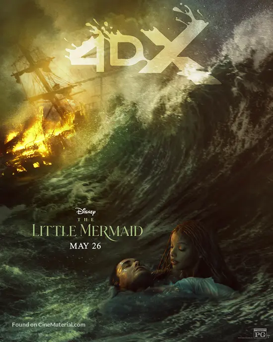 The Little Mermaid (2023) movie poster