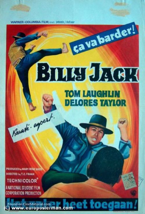 Billy Jack - Belgian Movie Poster