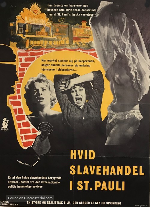 Meisjes in Gevaar - Danish Movie Poster