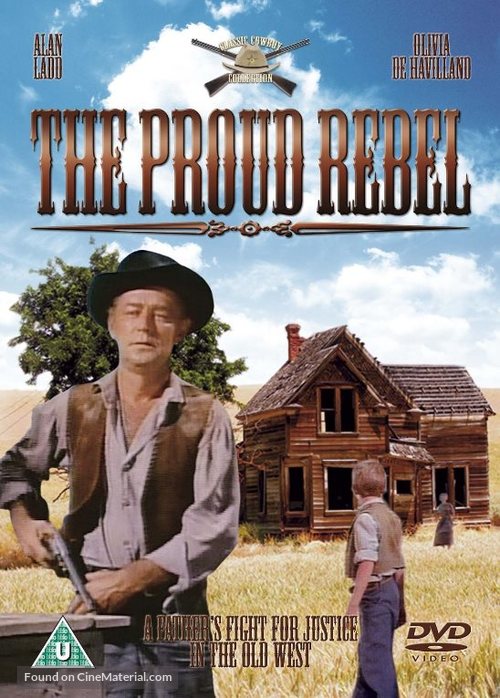 The Proud Rebel - British DVD movie cover
