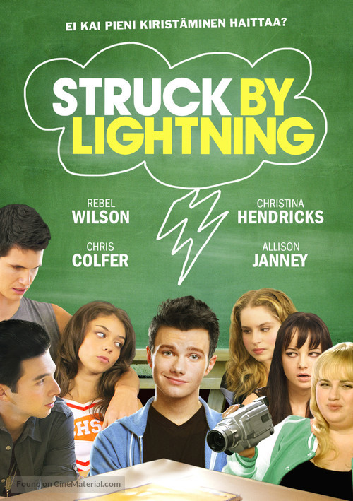 Struck by Lightning - Finnish DVD movie cover