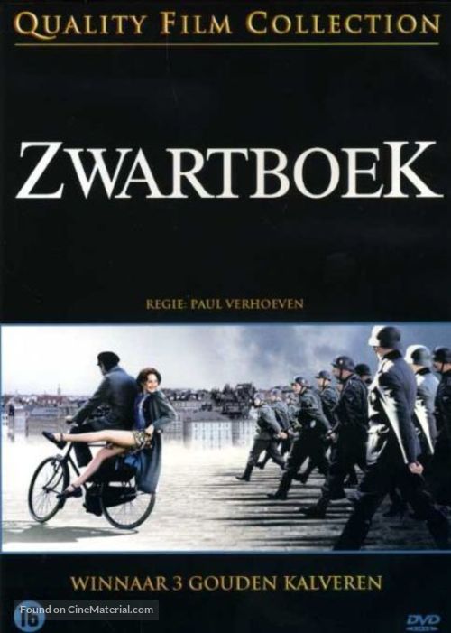Zwartboek - Dutch DVD movie cover