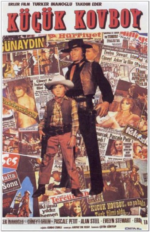 K&uuml;&ccedil;&uuml;k kovboy - Turkish Movie Poster