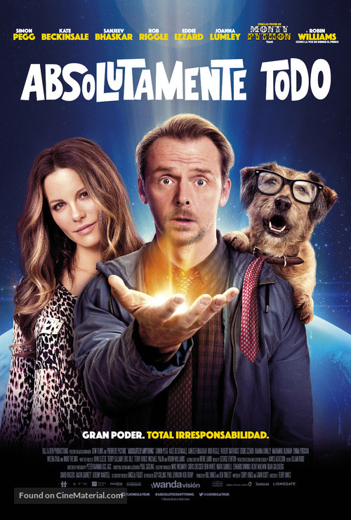 Absolutely Anything - Spanish Movie Poster