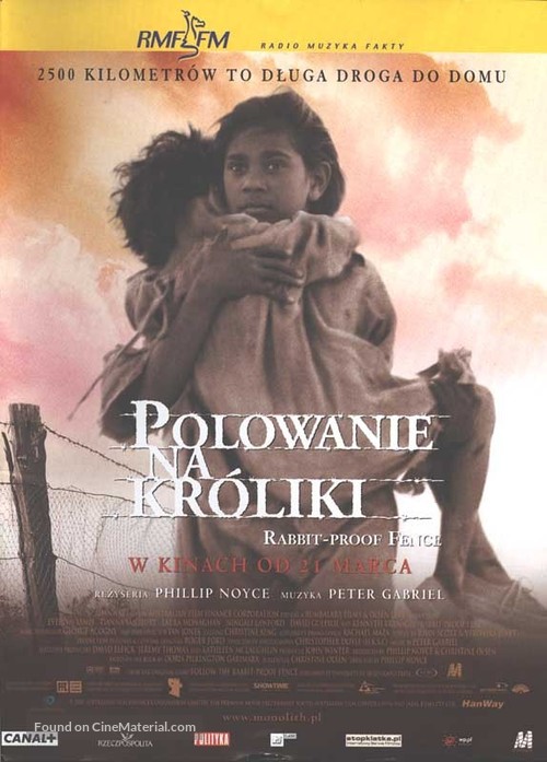 Rabbit Proof Fence - Polish Movie Poster