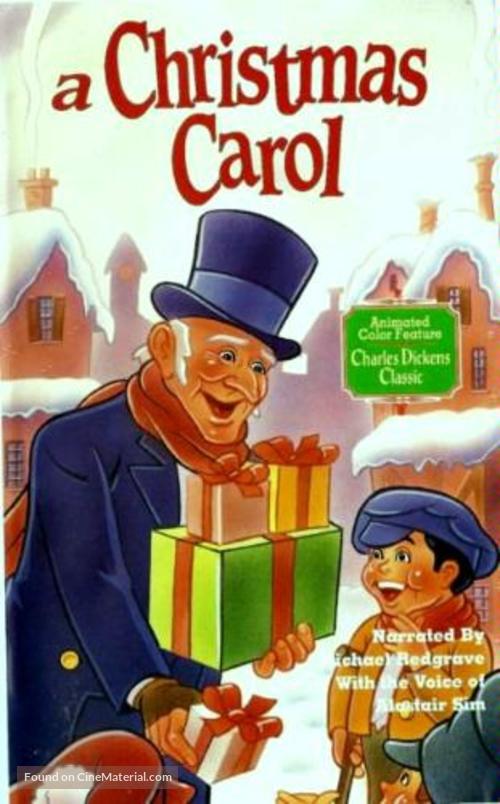 A Christmas Carol - VHS movie cover