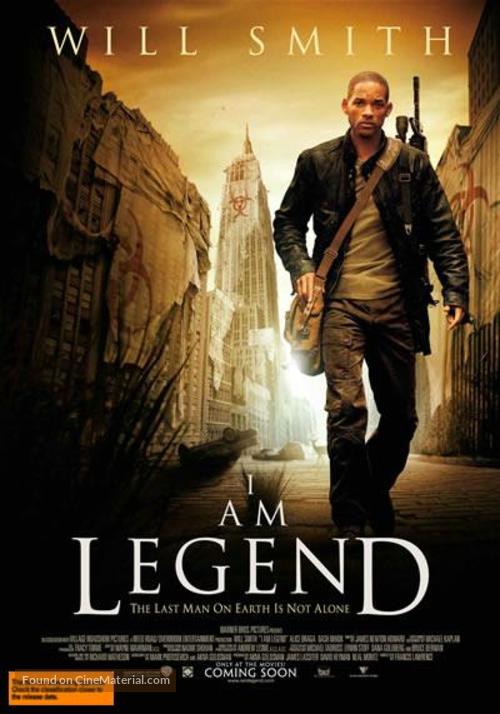 I Am Legend - Australian Movie Poster