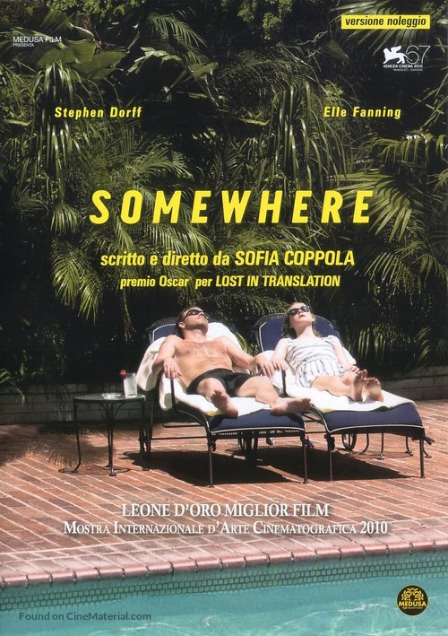 Somewhere - Italian Movie Cover