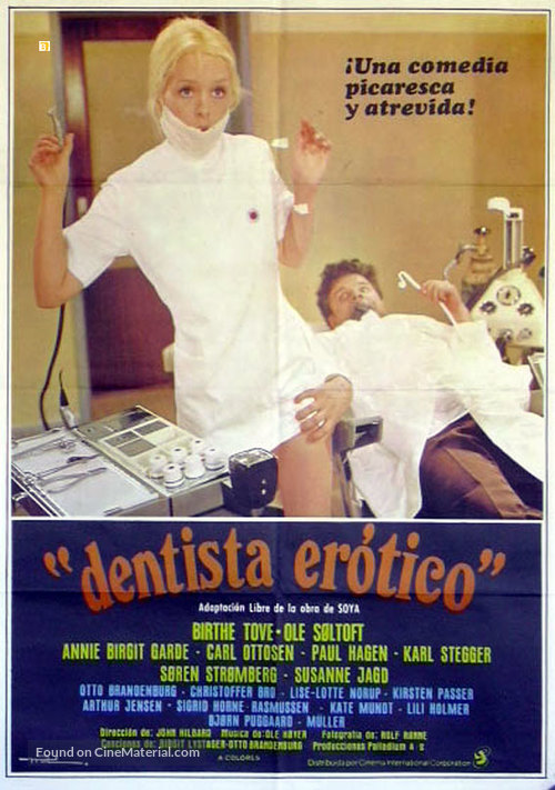 Tandl&aelig;ge p&aring; sengekanten - Spanish Movie Poster