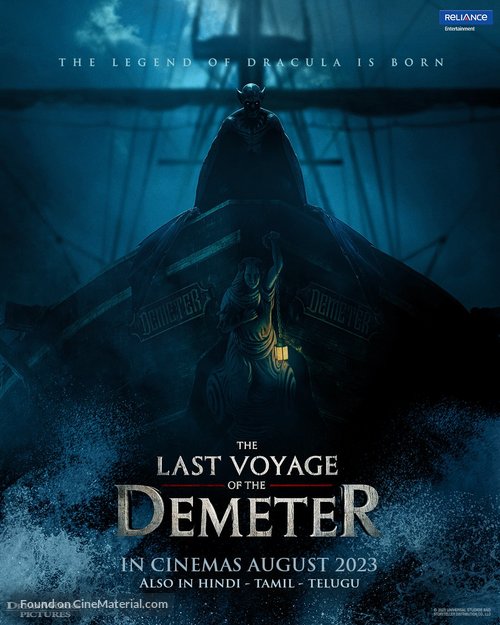 Last Voyage of the Demeter - Indian Movie Poster