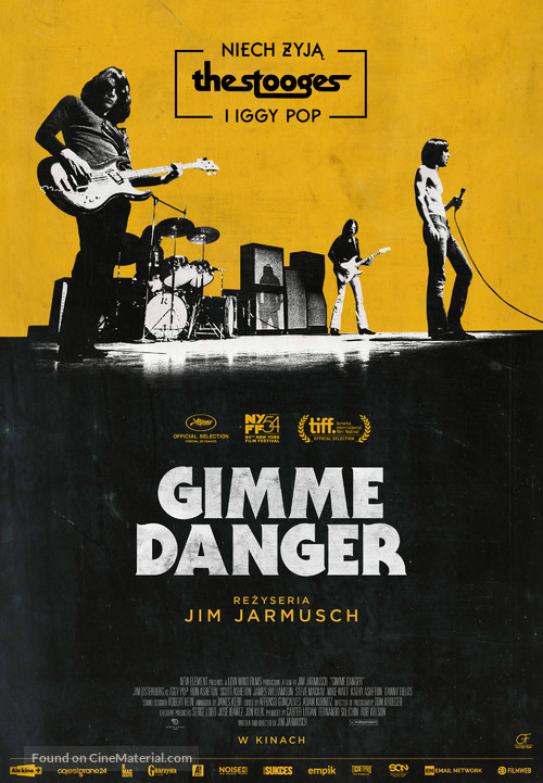 Gimme Danger - Polish Movie Poster