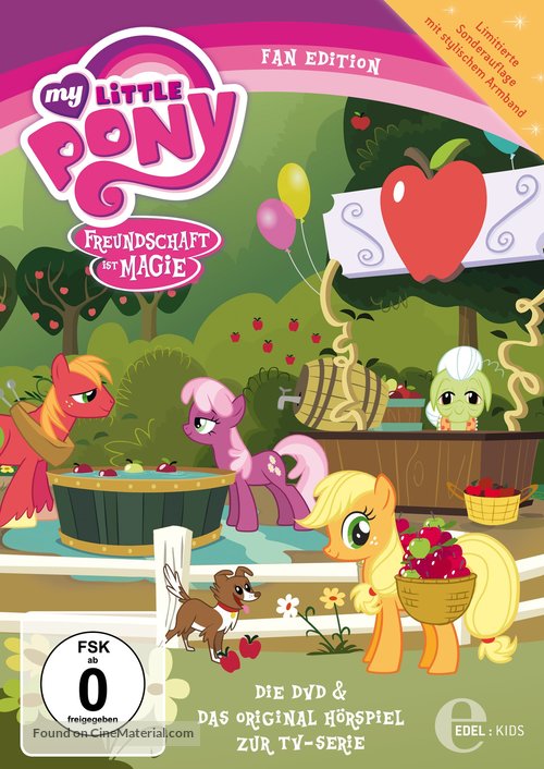 &quot;My Little Pony: Friendship Is Magic&quot; - German DVD movie cover