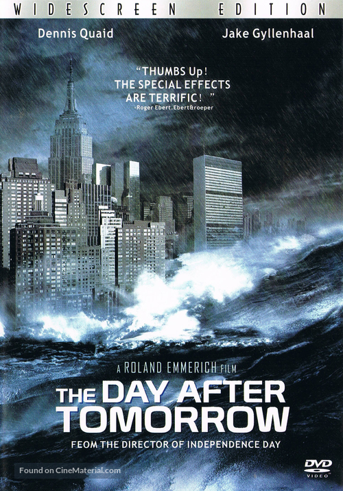 The Day After Tomorrow - DVD movie cover