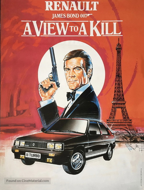 A View To A Kill - Movie Poster
