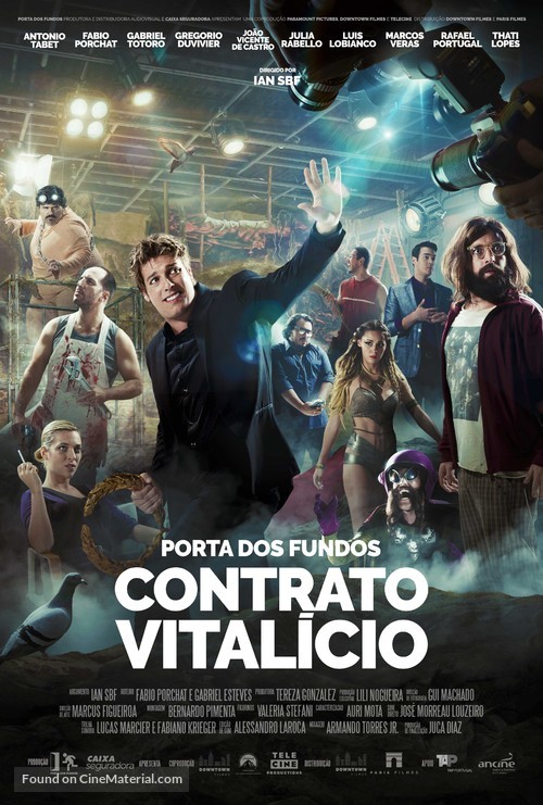 Porta dos Fundos: Contrato Vital&iacute;cio - Brazilian Movie Poster