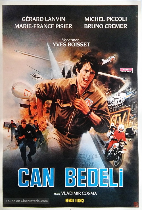 Prix du danger, Le - Turkish Movie Poster