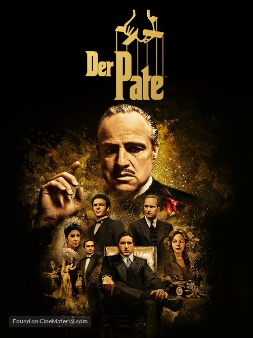 The Godfather - German Movie Cover