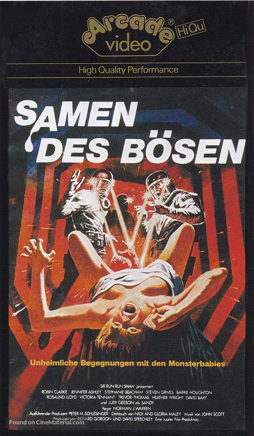 Inseminoid - German Movie Cover