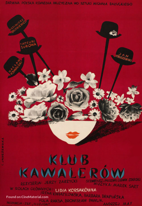 Klub kawaler&oacute;w - Polish Movie Poster