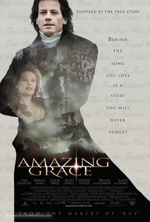 Amazing Grace - Danish Movie Poster