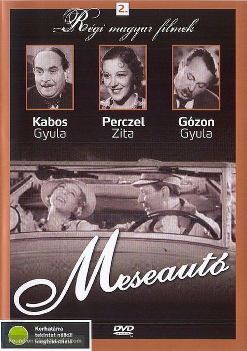 Meseaut&oacute; - Hungarian Movie Cover