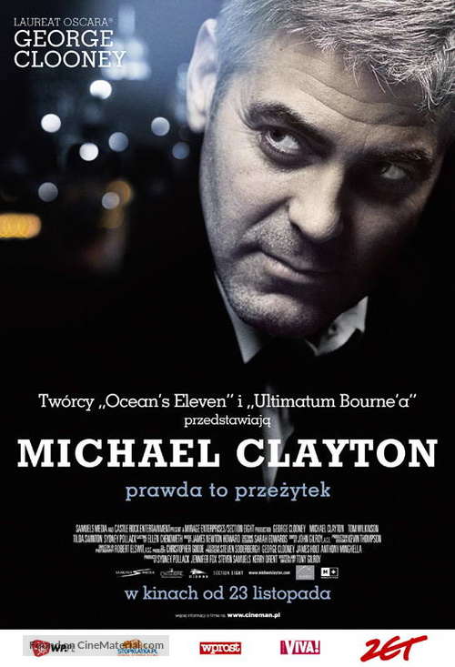 Michael Clayton - Polish poster