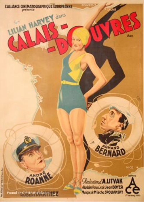 Calais-Douvres - French Movie Poster