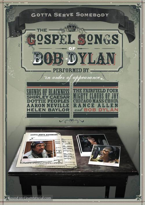 Gotta Serve Somebody: The Gospel Songs of Bob Dylan - DVD movie cover