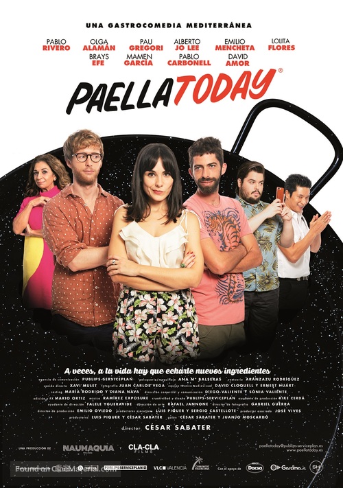 Paella Today - Spanish Movie Poster