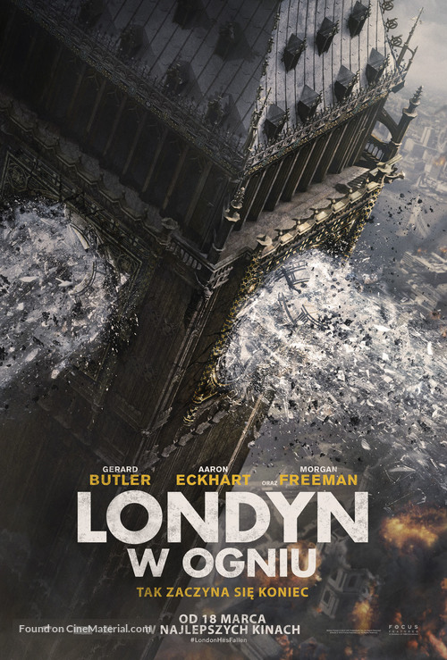 London Has Fallen - Polish Movie Poster