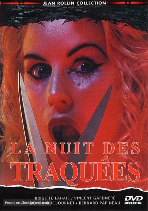 La nuit des traqu&eacute;es - French DVD movie cover