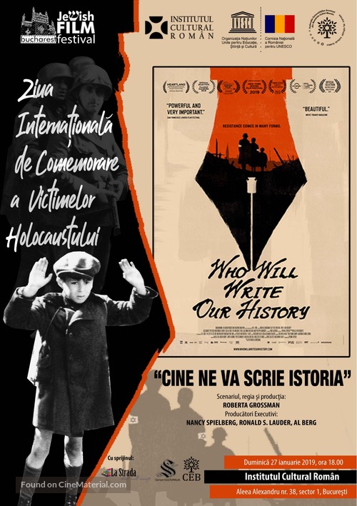 Who Will Write Our History - Romanian Movie Poster