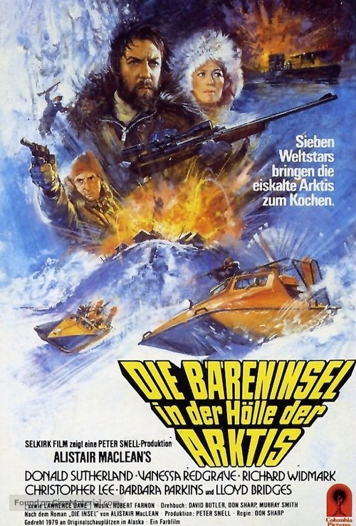 Bear Island - German Movie Poster