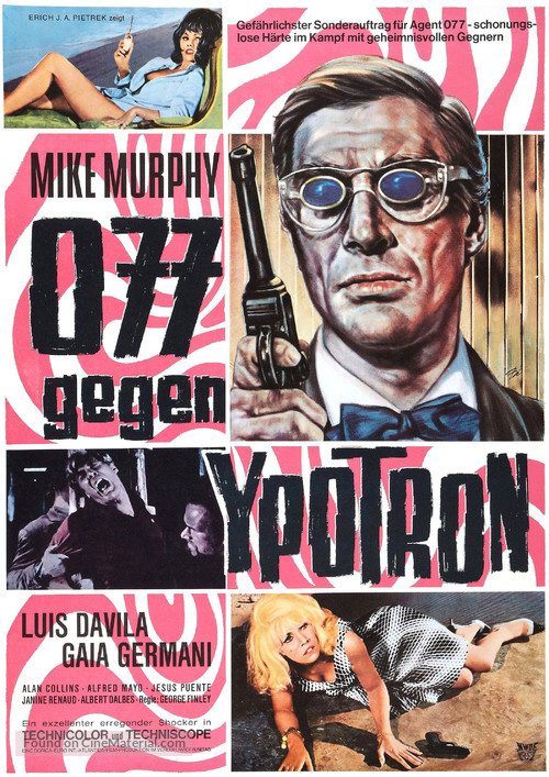 Agente Logan - missione Ypotron - German Movie Poster