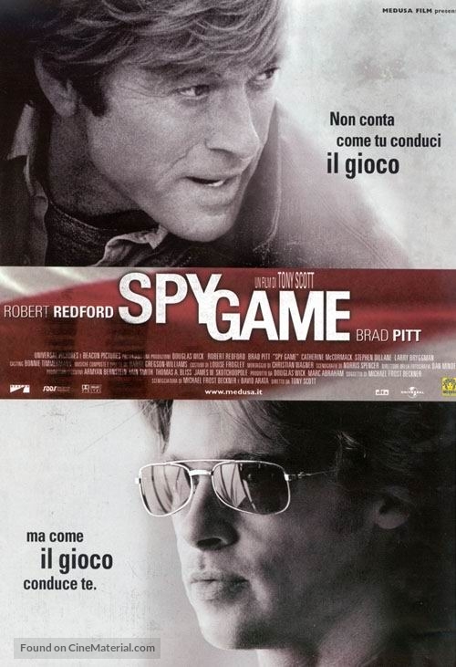 Spy Game - Italian Movie Poster