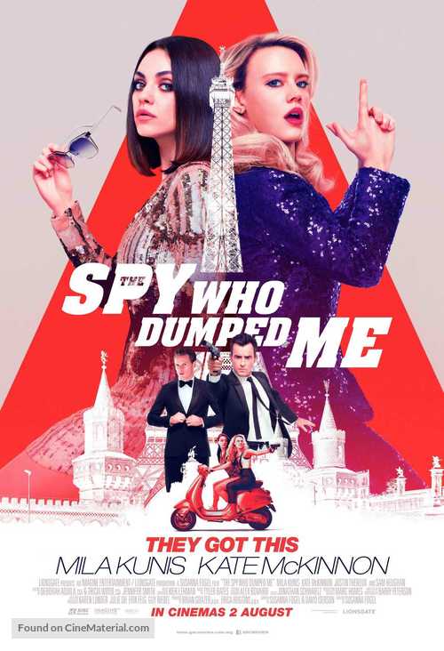 The Spy Who Dumped Me - Malaysian Movie Poster