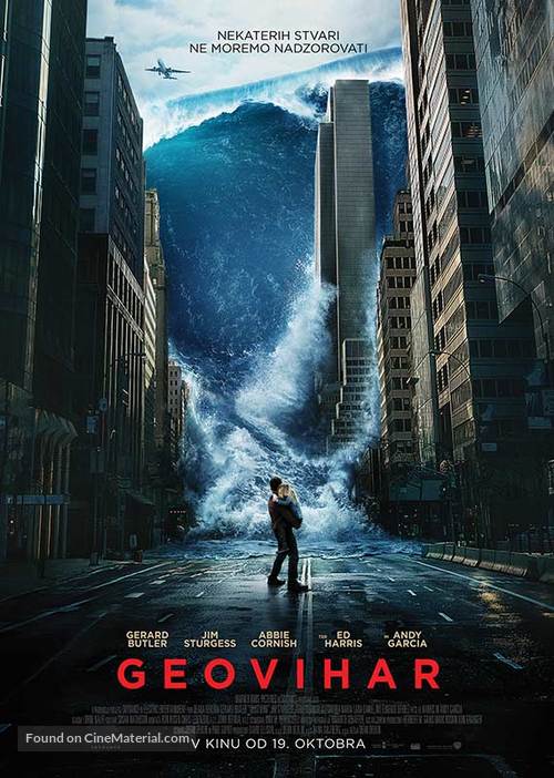 Geostorm - Slovenian Movie Poster