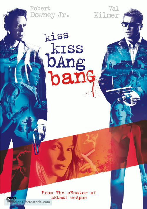 Kiss Kiss Bang Bang - German DVD movie cover