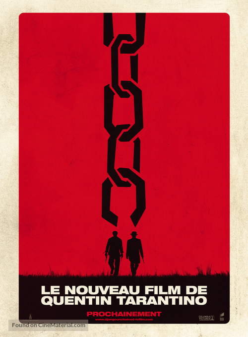 Django Unchained - French Movie Poster