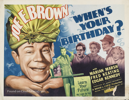 When&#039;s Your Birthday? - Movie Poster
