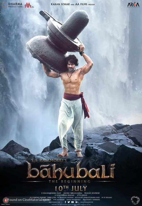 Baahubali: The Beginning - Indian Movie Poster
