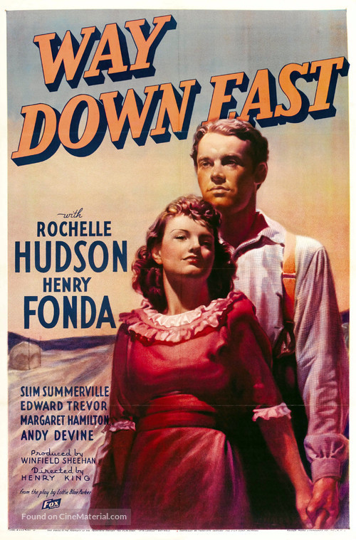 Way Down East - Movie Poster