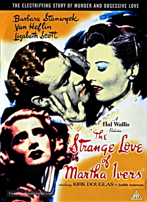 The Strange Love of Martha Ivers - British DVD movie cover