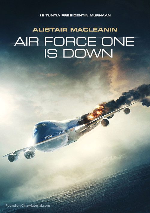 &quot;Air Force One is Down&quot; - Finnish DVD movie cover