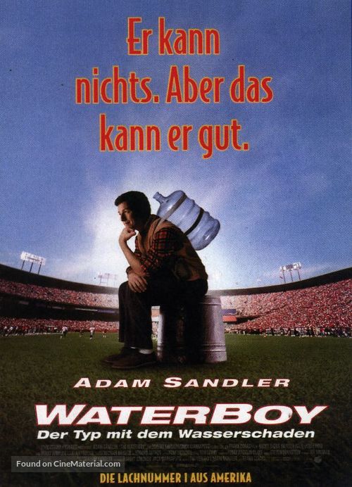 The Waterboy - German Movie Poster